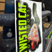 Cut Shad Head Decal – Twisted Cat Outdoors Edition