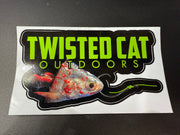 Cut Shad Head Decal – Twisted Cat Outdoors Edition